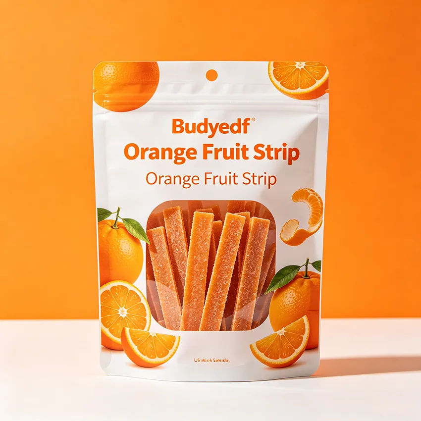 Budyedf Fresh Citrus Orange Fruit Strips