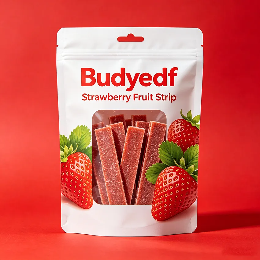 Budyedf Juicy Strawberry Fruit Strips